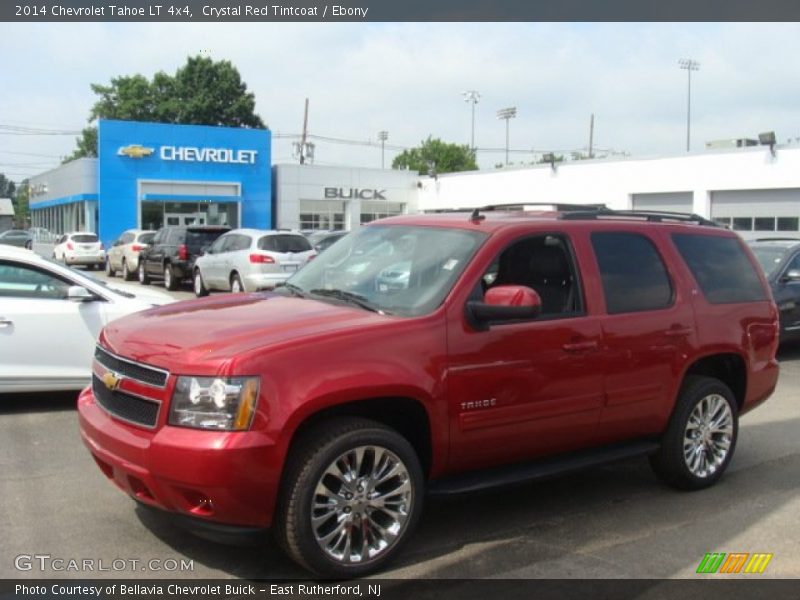 Crystal Red Tintcoat / Ebony 2014 Chevrolet Tahoe LT 4x4