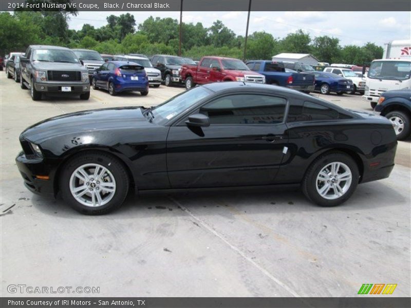 Black / Charcoal Black 2014 Ford Mustang V6 Coupe