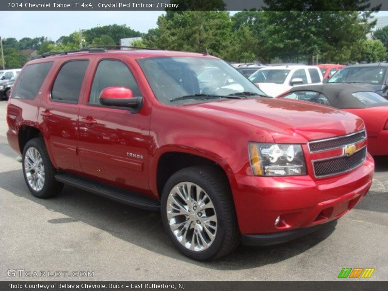 Crystal Red Tintcoat / Ebony 2014 Chevrolet Tahoe LT 4x4