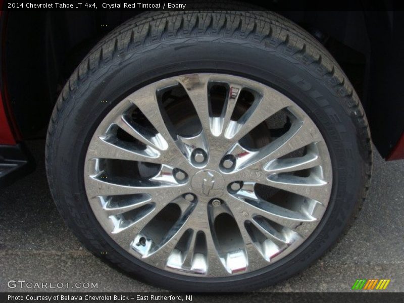 Crystal Red Tintcoat / Ebony 2014 Chevrolet Tahoe LT 4x4