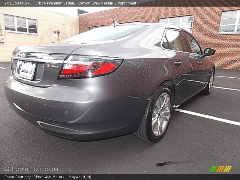 Carbon Grey Metallic / Parchment 2011 Saab 9-5 Turbo4 Premium Sedan