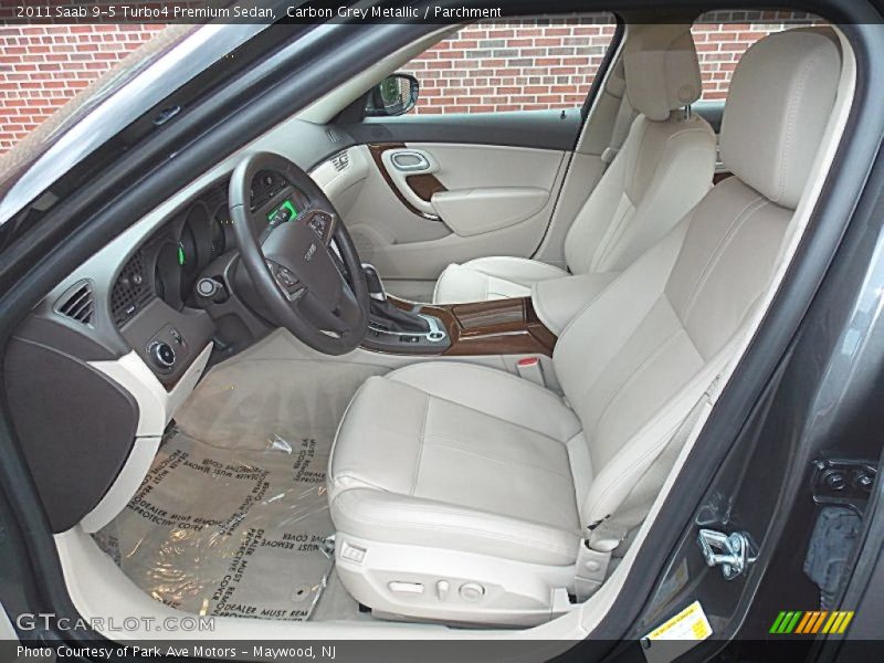 Carbon Grey Metallic / Parchment 2011 Saab 9-5 Turbo4 Premium Sedan