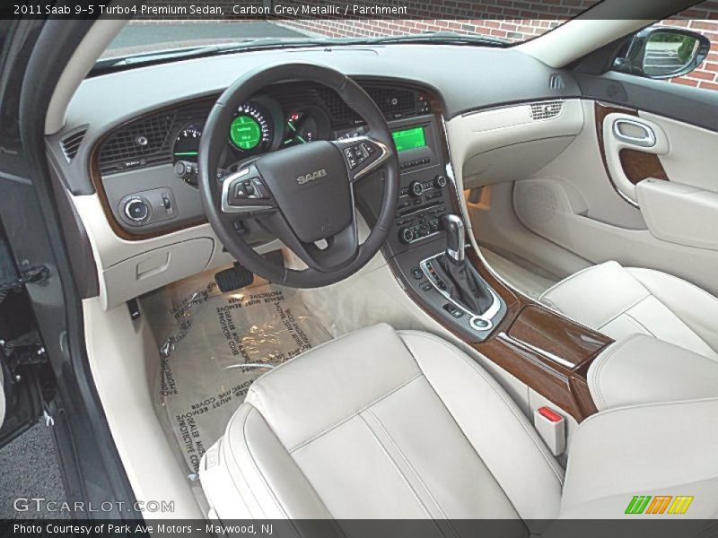 Carbon Grey Metallic / Parchment 2011 Saab 9-5 Turbo4 Premium Sedan