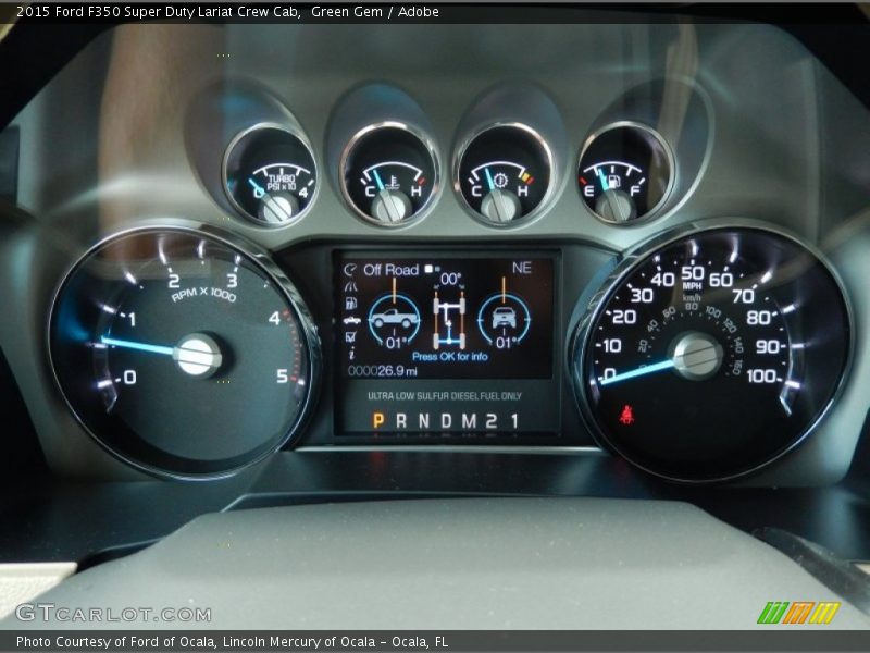  2015 F350 Super Duty Lariat Crew Cab Lariat Crew Cab Gauges