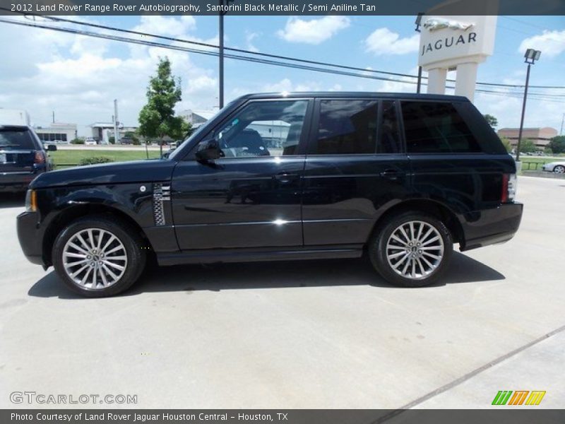  2012 Range Rover Autobiography Santorini Black Metallic