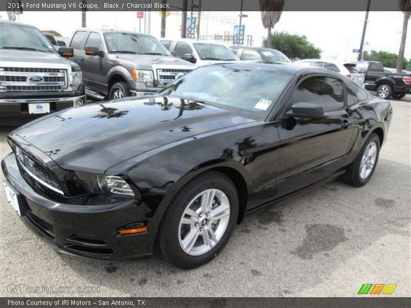Black / Charcoal Black 2014 Ford Mustang V6 Coupe