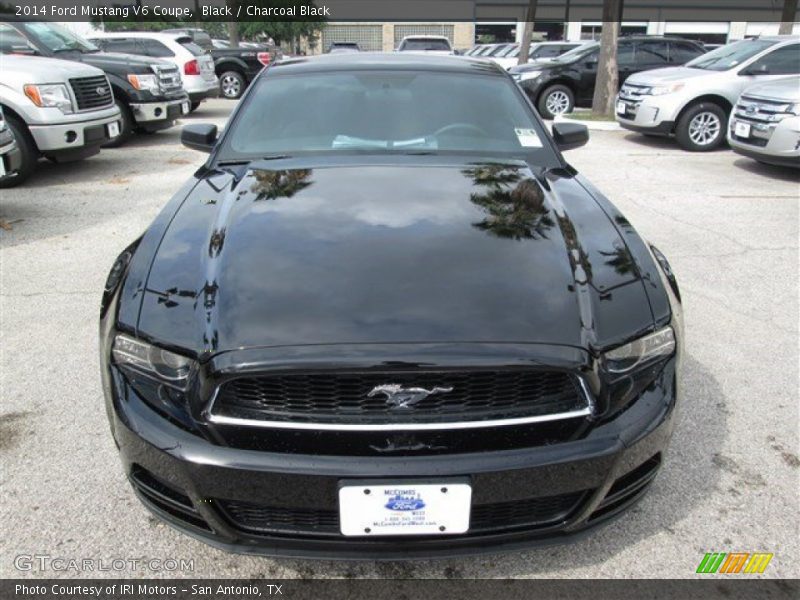 Black / Charcoal Black 2014 Ford Mustang V6 Coupe