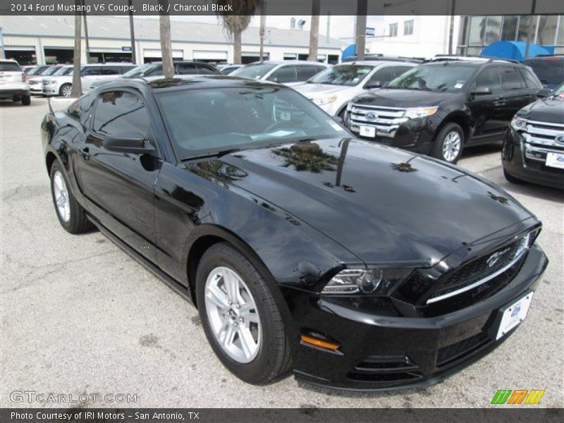 Black / Charcoal Black 2014 Ford Mustang V6 Coupe