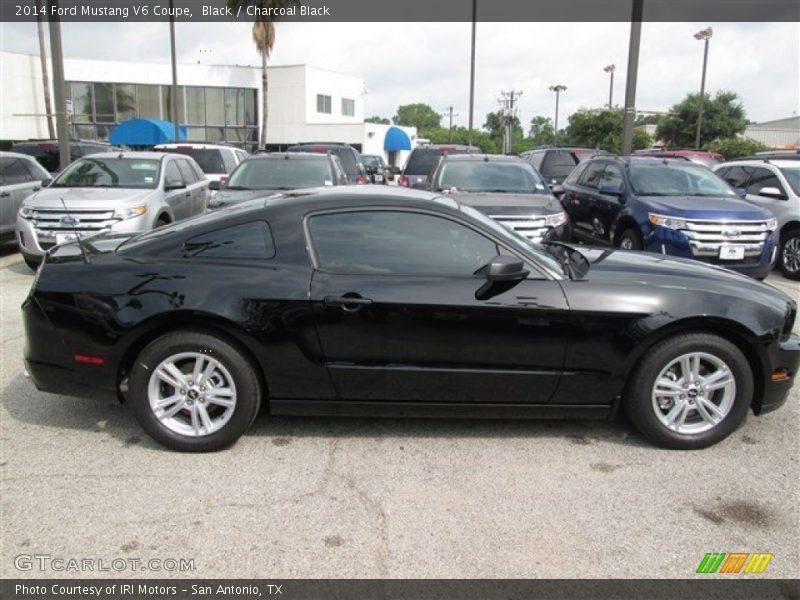 Black / Charcoal Black 2014 Ford Mustang V6 Coupe
