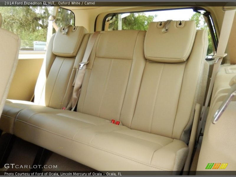 Oxford White / Camel 2014 Ford Expedition EL XLT