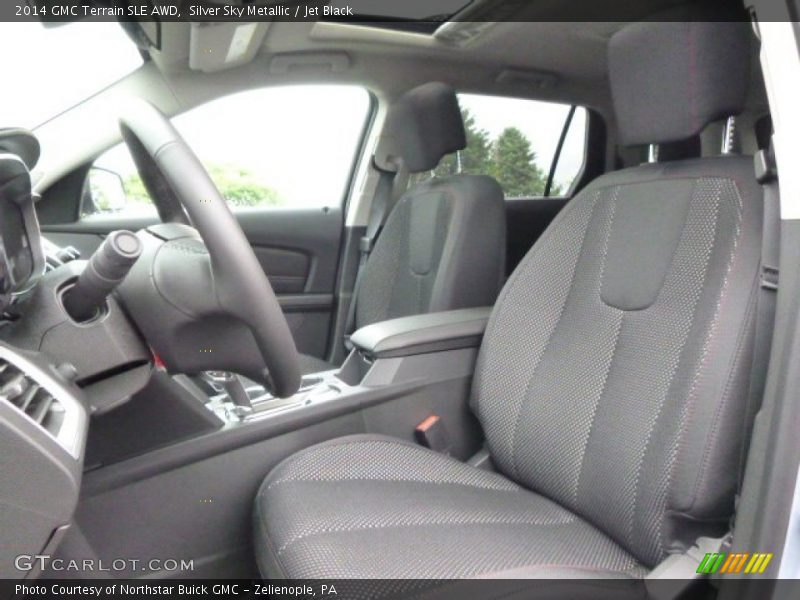 Front Seat of 2014 Terrain SLE AWD