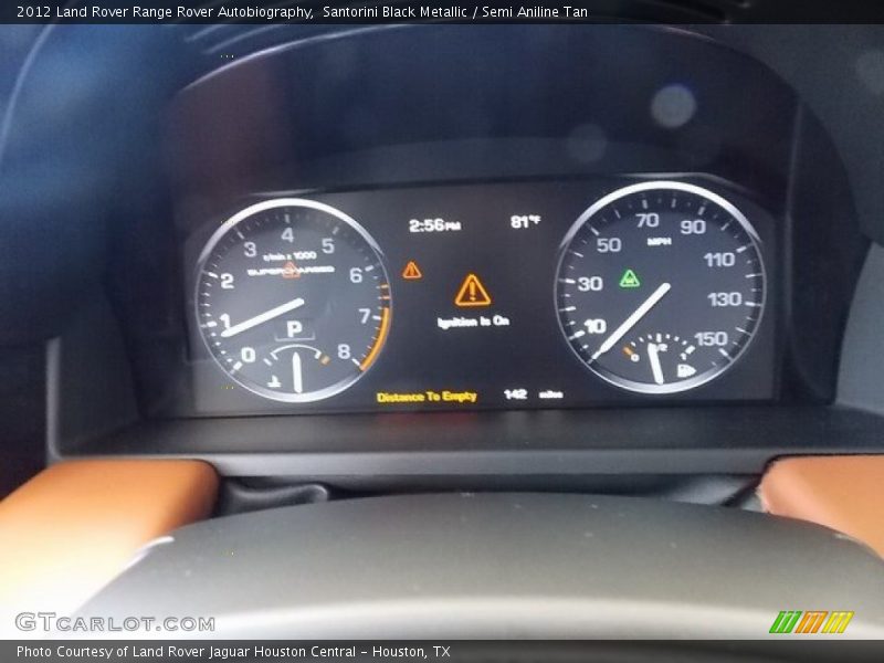  2012 Range Rover Autobiography Autobiography Gauges