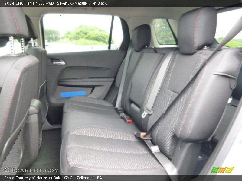 Rear Seat of 2014 Terrain SLE AWD