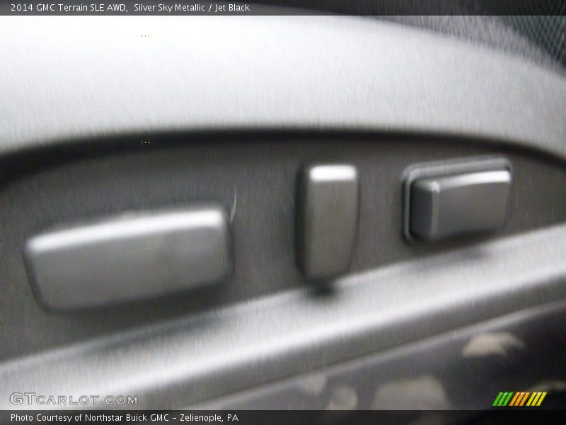 Silver Sky Metallic / Jet Black 2014 GMC Terrain SLE AWD
