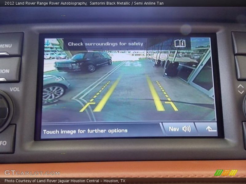 Santorini Black Metallic / Semi Aniline Tan 2012 Land Rover Range Rover Autobiography