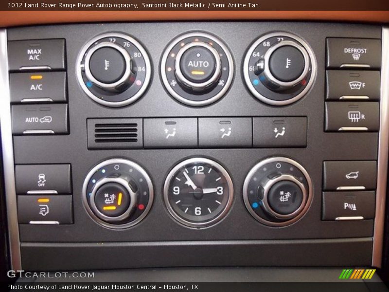 Controls of 2012 Range Rover Autobiography