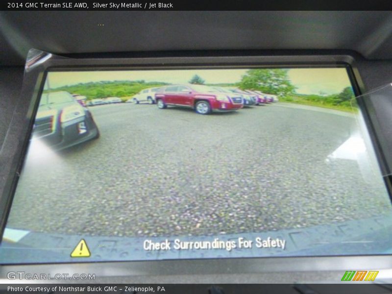 Silver Sky Metallic / Jet Black 2014 GMC Terrain SLE AWD