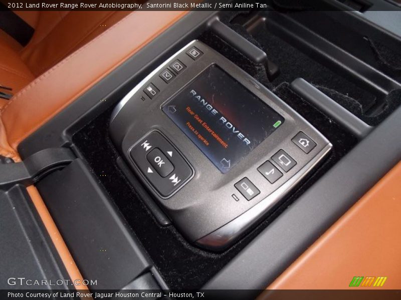 Controls of 2012 Range Rover Autobiography