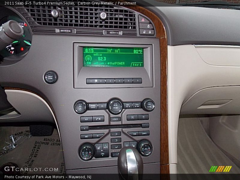 Carbon Grey Metallic / Parchment 2011 Saab 9-5 Turbo4 Premium Sedan