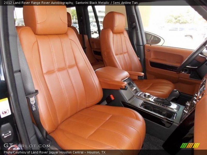 Front Seat of 2012 Range Rover Autobiography