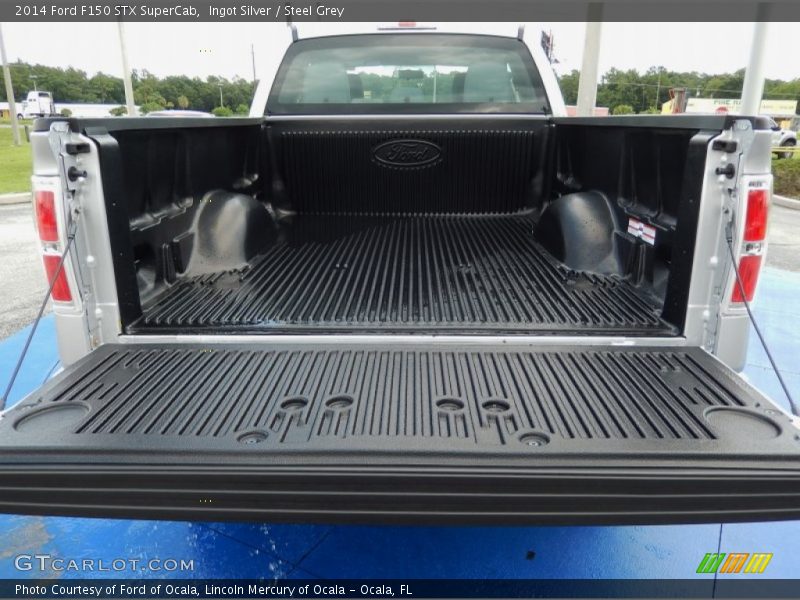 Ingot Silver / Steel Grey 2014 Ford F150 STX SuperCab