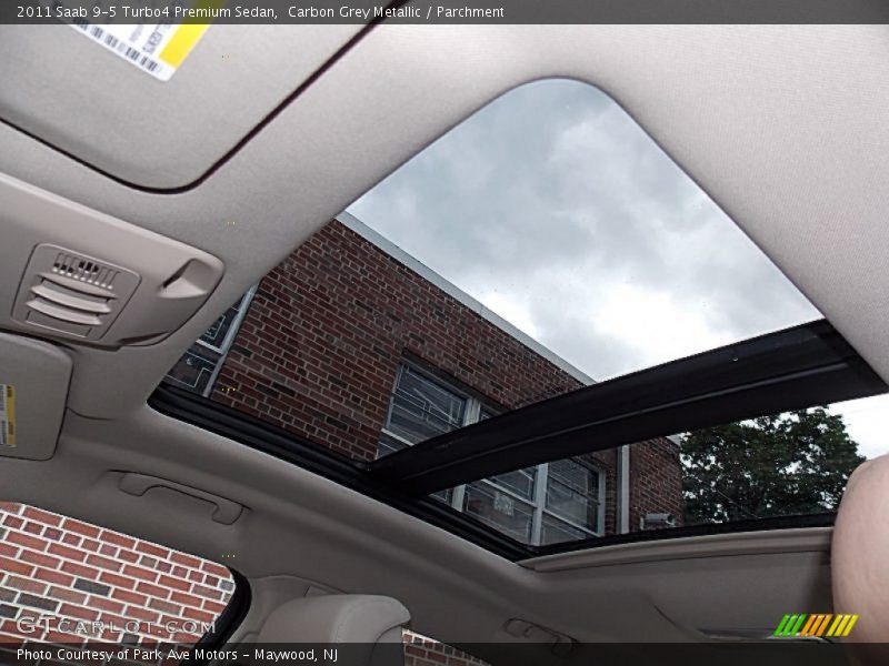 Carbon Grey Metallic / Parchment 2011 Saab 9-5 Turbo4 Premium Sedan