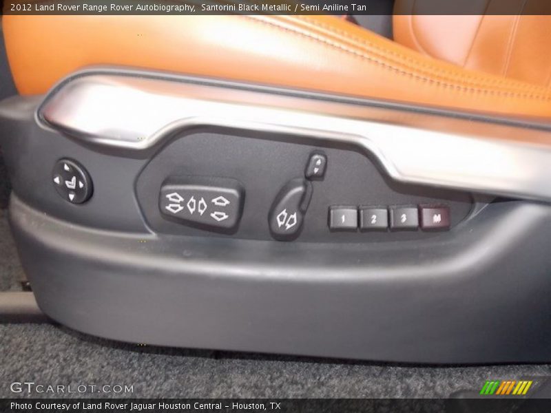 Controls of 2012 Range Rover Autobiography