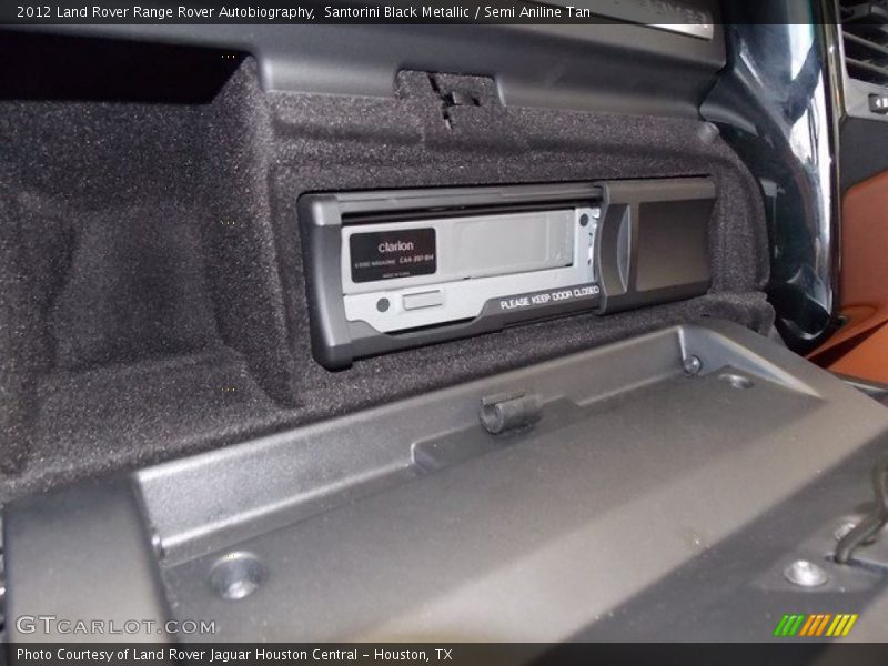 Entertainment System of 2012 Range Rover Autobiography