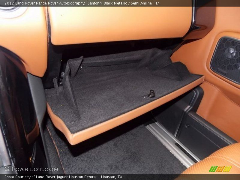 Santorini Black Metallic / Semi Aniline Tan 2012 Land Rover Range Rover Autobiography
