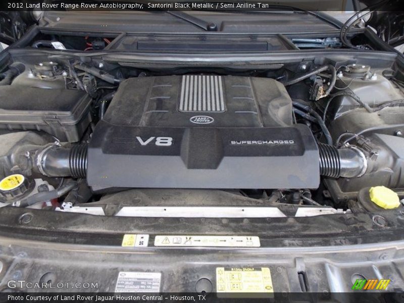  2012 Range Rover Autobiography Engine - 5.0 Liter Supercharged GDI DOHC 32-Valve DIVCT V8
