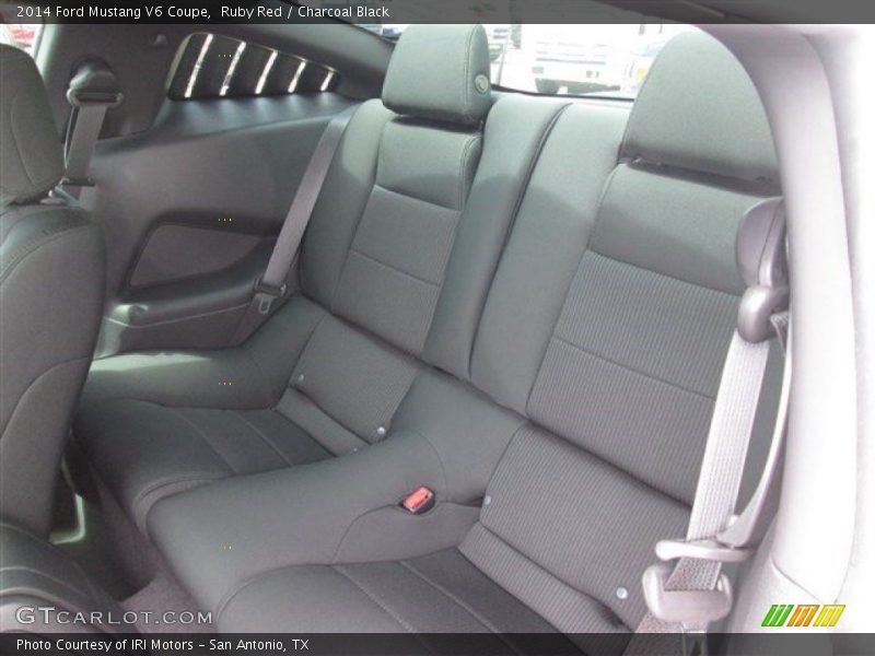 Ruby Red / Charcoal Black 2014 Ford Mustang V6 Coupe