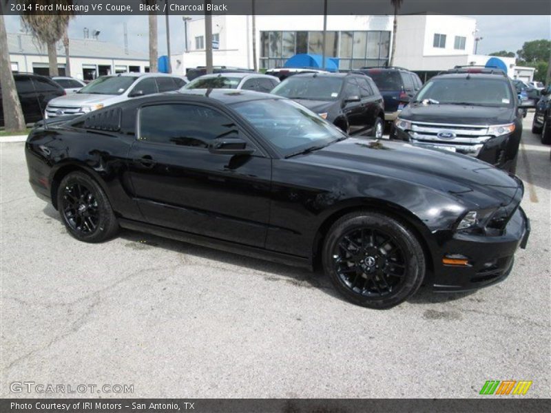 Black / Charcoal Black 2014 Ford Mustang V6 Coupe