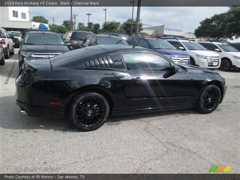 Black / Charcoal Black 2014 Ford Mustang V6 Coupe