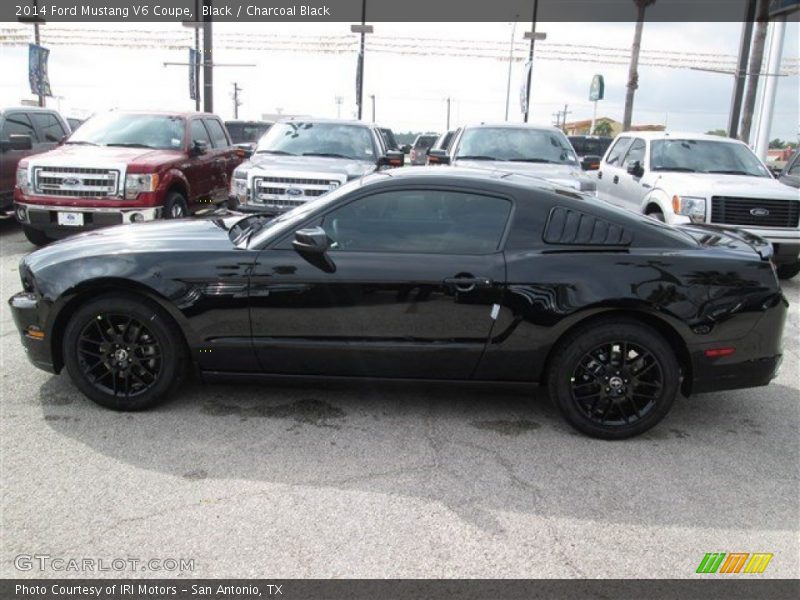 Black / Charcoal Black 2014 Ford Mustang V6 Coupe