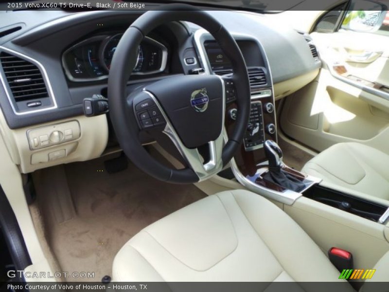 Black / Soft Beige 2015 Volvo XC60 T5 Drive-E
