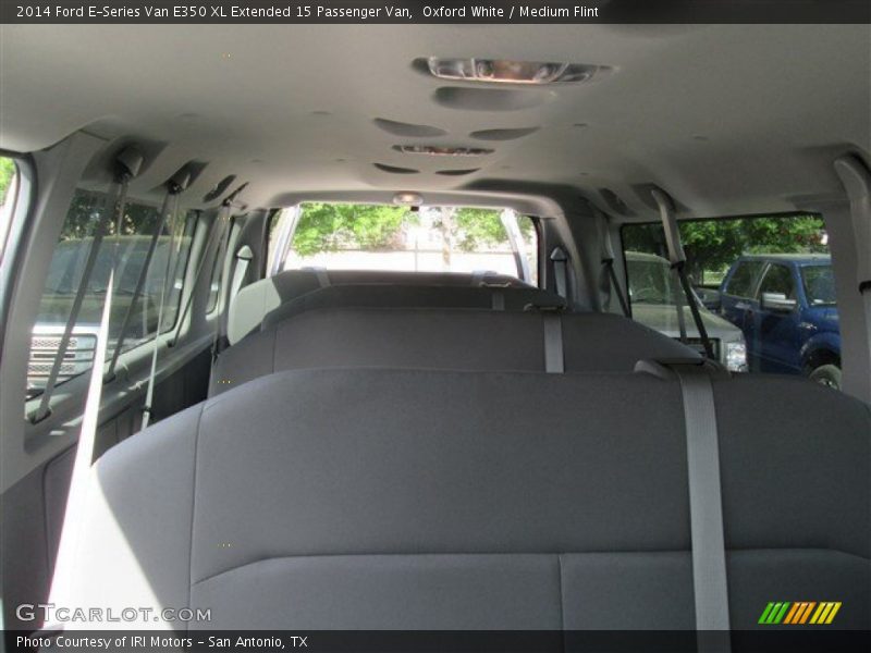 Oxford White / Medium Flint 2014 Ford E-Series Van E350 XL Extended 15 Passenger Van