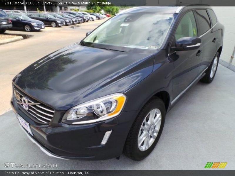 Savile Grey Metallic / Soft Beige 2015 Volvo XC60 T5 Drive-E