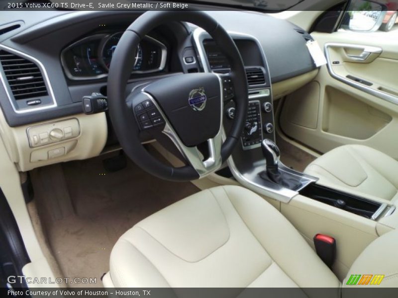 Savile Grey Metallic / Soft Beige 2015 Volvo XC60 T5 Drive-E