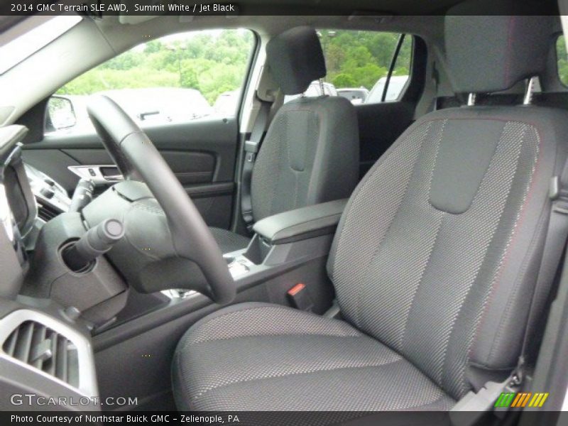 Summit White / Jet Black 2014 GMC Terrain SLE AWD