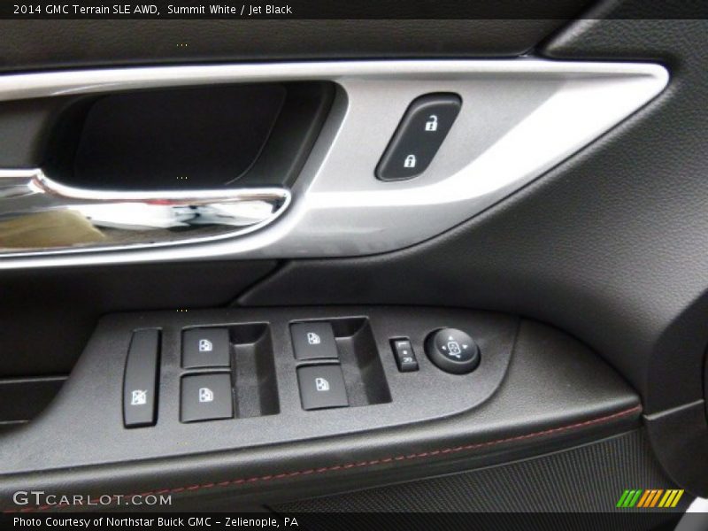 Summit White / Jet Black 2014 GMC Terrain SLE AWD