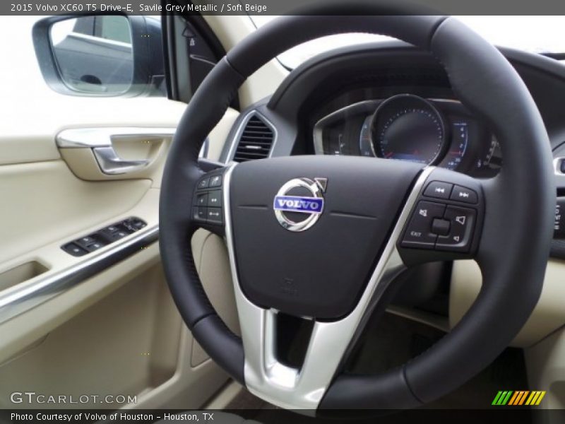 Savile Grey Metallic / Soft Beige 2015 Volvo XC60 T5 Drive-E