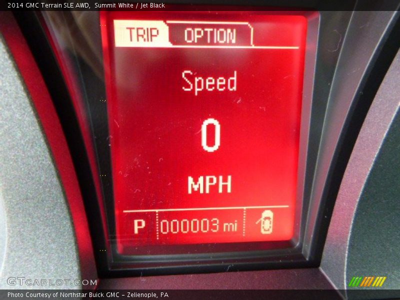 Summit White / Jet Black 2014 GMC Terrain SLE AWD