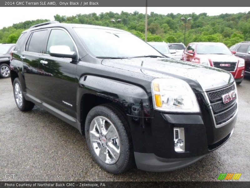 Onyx Black / Jet Black 2014 GMC Terrain SLE AWD