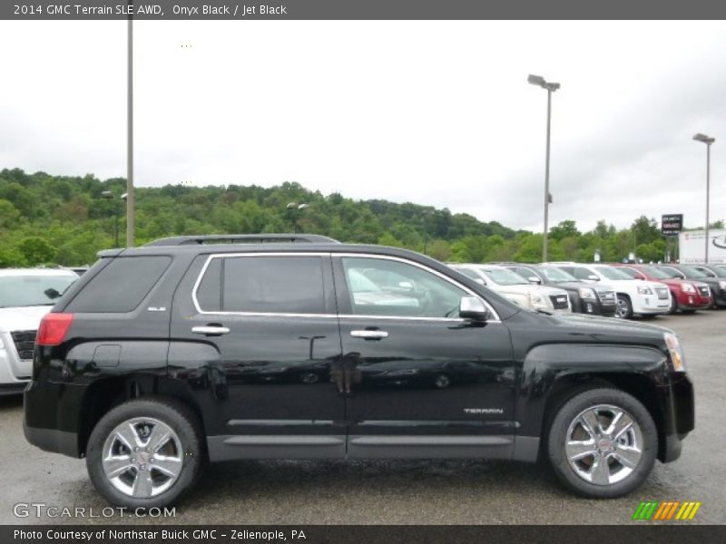Onyx Black / Jet Black 2014 GMC Terrain SLE AWD