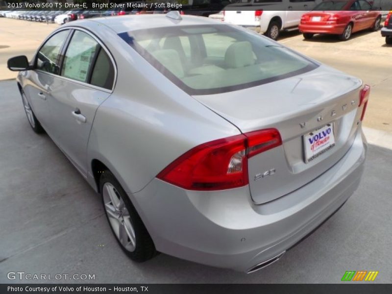 Bright Silver Metallic / Soft Beige 2015 Volvo S60 T5 Drive-E