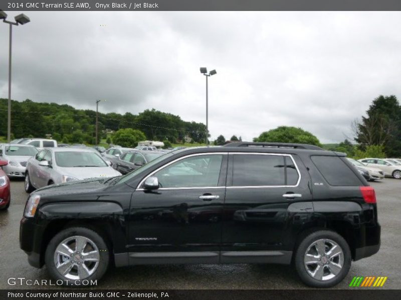 Onyx Black / Jet Black 2014 GMC Terrain SLE AWD
