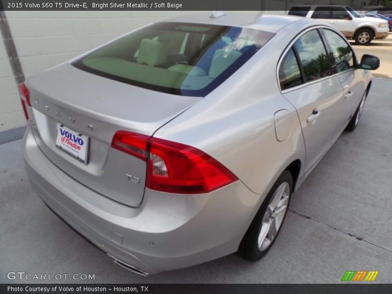 Bright Silver Metallic / Soft Beige 2015 Volvo S60 T5 Drive-E