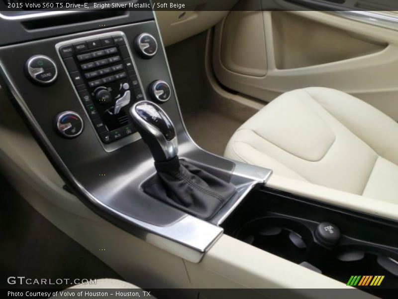 Bright Silver Metallic / Soft Beige 2015 Volvo S60 T5 Drive-E