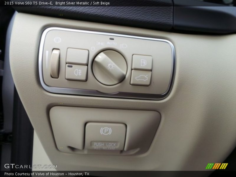 Bright Silver Metallic / Soft Beige 2015 Volvo S60 T5 Drive-E