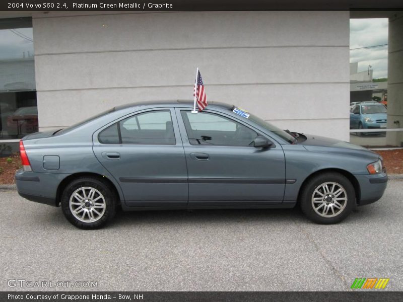 Platinum Green Metallic / Graphite 2004 Volvo S60 2.4